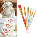 6pcs DIY Tool Pen Cake Icing Decorating Painting Brush Fondant Sugar Craft