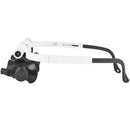Eyewear Magnifying Glass Magnifier Watch Repair Dual Eye Jewelry Loupe Lens