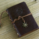 Helm String Faux Leather Journal Travel Blank Diary A5 Loose-leaf Notebook Delux