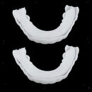 2 x Smile Teeth Cosmetic Veneers Comfort Flex Cosmetic Teeth Cover, White Shade