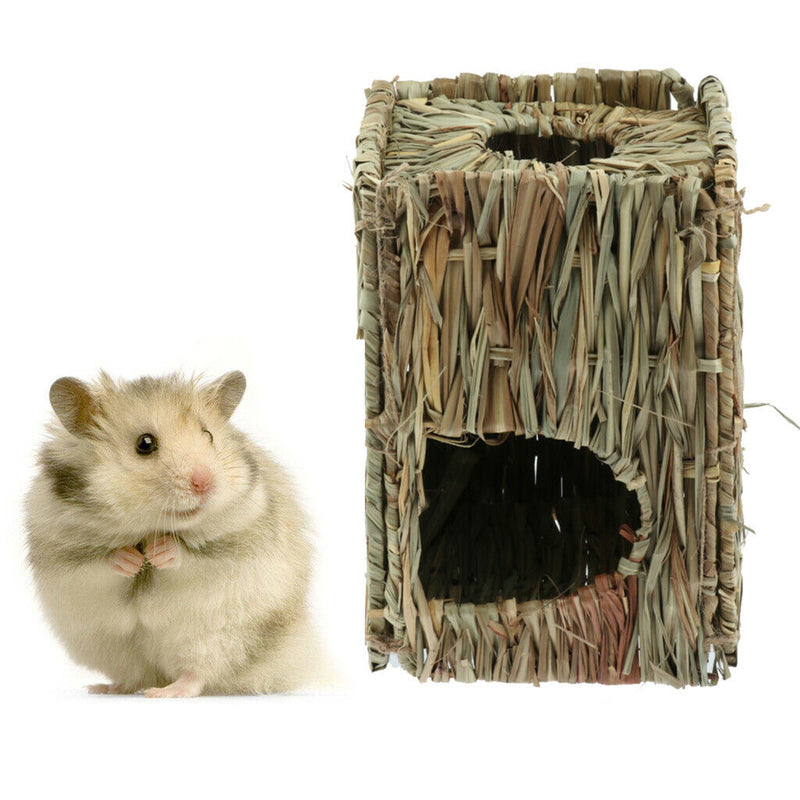 Natural Folding Woven Grass House Bird Nest House Grass Hut Bed House Straw