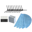 Filter & Side Brush & Mop Cloth & Magic Pastes for ILIFE V3s V5 V5s V5s pro