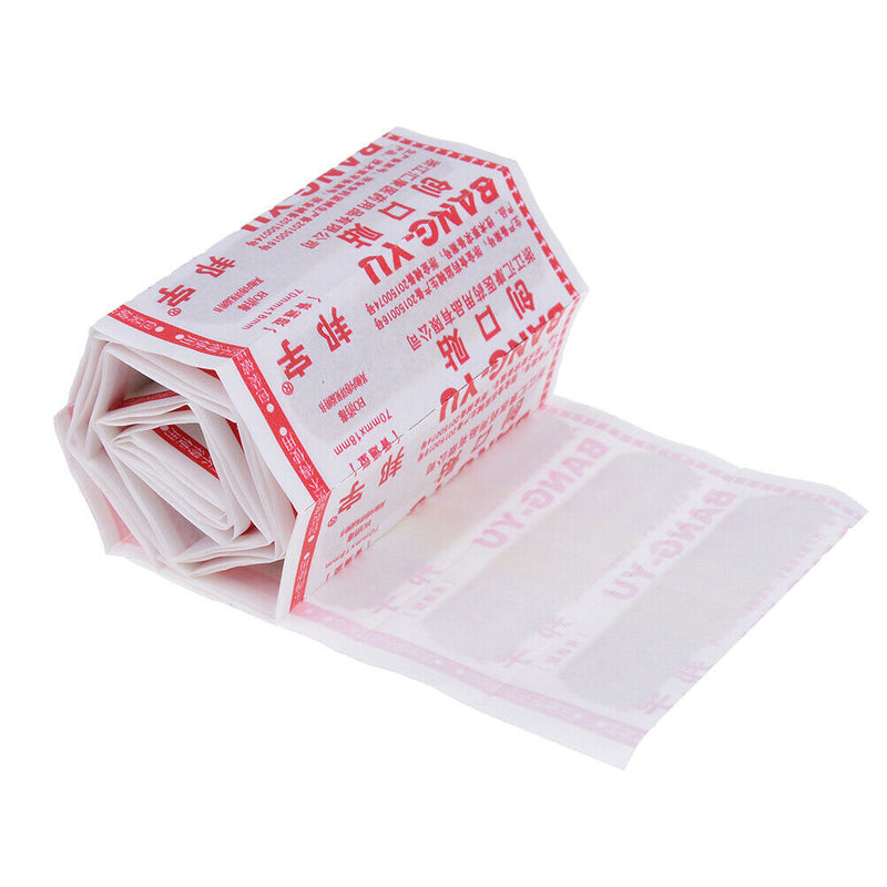 50PCS Strips Band aid PE Waterproof Bandages Adhesive Bandages First Aid KitS Ew