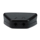 3.5mm Jack Microphone Earphone to 2.5mm Audio Adapter for Xbox 360(Black) A