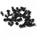 50pcs Trunk Fastener Rivets Plastic Car Door Trim Panel Retainer Clips