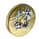 Christmas Memorial Coin Golden X4