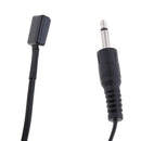 3.5 mm Jack 1.5 m IR Blaster Emitter Single Transmitter Cable Black+Receiver