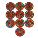 10pcs Wooden Buttons Natural Sewing Buttons Craft Clothes Decor clothing Craf TE