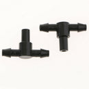 Irrigation Connector 10pcs Pipe System 4/7mm Barb Drip Tee Hose