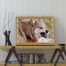 Full Drill Animal Diamond Painting Mosaic Rhinestone Handwork (LD497 Wolf)