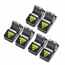 6Pcs Reusable Rat Catching Mice Mouse Traps Mousetrap Bait Snap Spring Rode