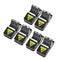 6Pcs Reusable Rat Catching Mice Mouse Traps Mousetrap Bait Snap Spring Rode