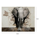 Elephant 5D DIY Round Diamond Painting Embroidery Kits Cross Stitch Mosaic