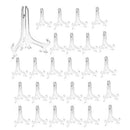 3 inch Clear Plastic Stand Cookie Holder Display Stand Place Card Holder Di Y4X7