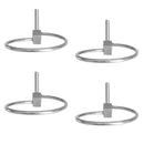 4Pcs 4mmx49mm Heavy Duty Lynch Pin for Farm Tractors Trailers Trucks Mowers