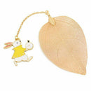 School Stationery Festival Gift Metal Bookmarks for Books Cartoon Leaf Offi E5S3