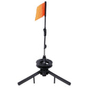 Automaticly Winter Ice Fishing Rod Tip-up with Spool Foldable Marker Flag- OZ