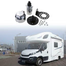 7 Way RV Boat Truck Trailer Metal Plug Connector Adapter+ Socket Kit A