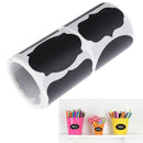 250Pcs/Roll Waterproof Chalkboard Stickers Kitchen Bottle Label Blackboard  OZ