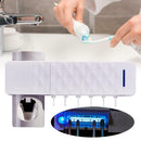 New UV Toothbrush Cleaner Sanitizer Sterilizer Holder Automatic Toothpaste Clean