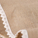 Party supplies linen table runner flag lace table runner table Christmas we X4Z1