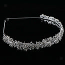 Wedding Crystal Alloy Flower Headband Tiara Hair Jewelry Accessories