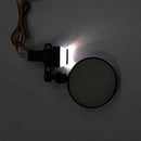 7/8 Inch Motorcycle LED Turn Signal Handlebar End Mirrors Motorcycle Rearvi