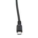 12.4cm Portable USB 2.0 A Female to Micro B Male Converter OTG Adapter Cable.