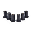 6pcs M5 rubber grommet nuts blind fastener windscreen kayak accessories LJ