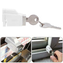 Aluminum Alloy Children Safety Sliding Window Restrictor Lock with 2 Keys