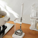 Cooking Tool Storage Rack Home Spoon Rest Pot Lid Holder Kitchen Organizer Stand