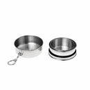 folding cup telescopic cup retractable cup sports hiking camping 240ML Keyc
