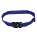 Safety belt Belt Lock Combination Travel Luggage Suitcase band color:Blue +