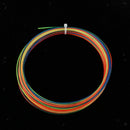 12 Meter High Elastic Tennis Racket String Rainbow, Also for Squash /