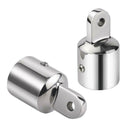 2x Bimini Top Caps Eye End Fitting Hardware Boat 316 Stainless Steel Canopy X9J1