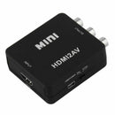 Mini 1080P HDMI Composite to RCA Audio Video AV CVBS Converter Adapter For HD B6