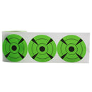 125 Shooting Targets Gun Range Pasters 3inch Circle Adhesive Stickers green