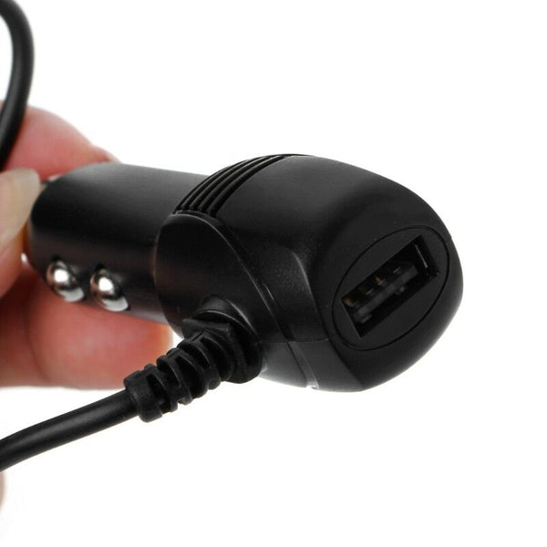Mini USB Port 5V 2A Car Charger Adapter For Car DVR Vehicle Charging &3.5m Cable