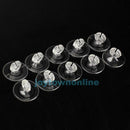 10PCS Rubber Clear Suction Cup Aquarium Glass Window Strong Sucker Hanger Holder