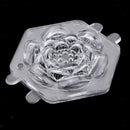 1Pcs Plastic Clear Lotus Soap Candle Mold DIY Handmade Soap Moulds, 90 x 77 x