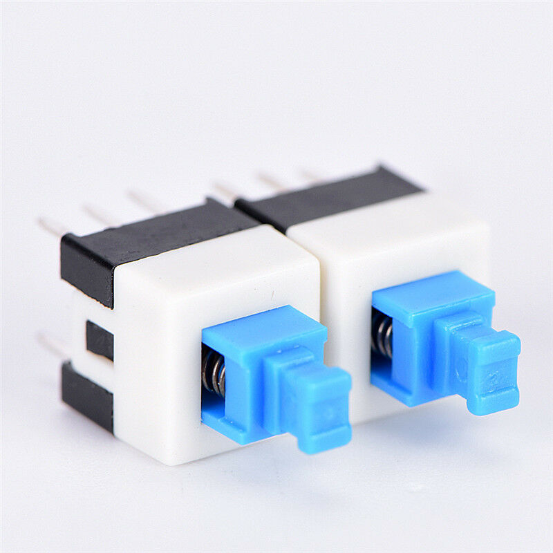 20pcs 7*7mm PCB 6 Pin Push Tactile Power Micro Switch Self Lock On/Off FT
