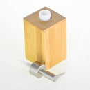 Bamboo Soap Dispenser Lotion Sanitizer Storage Bottle Squeeze Press Bottle