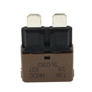 Blade Fuse Circuit Breaker Automatic Reset Trip Marine (Low Profile) 7.5A 12-24V