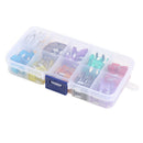 100pcs Zinc Fuse Standard Medium Blade Car Auto Fuses Kit Car Accessories