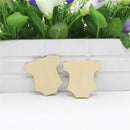 10x Wood Trimming Craft Album Dexterity Baby Clothes Paneling DIY Craft