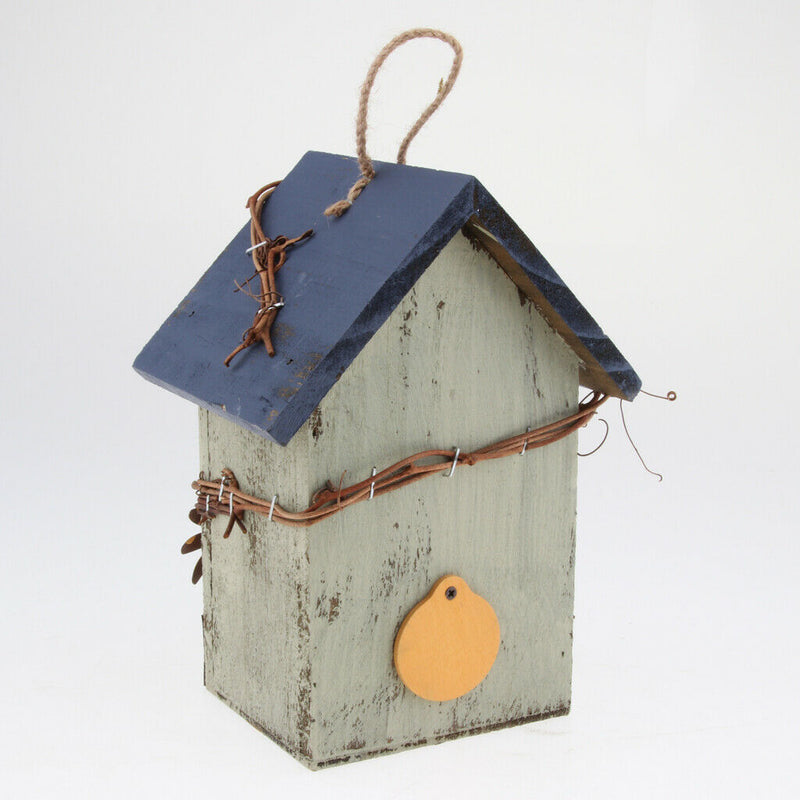 2 Pcs Wooden Birdhouse - Provides Bird Entertainment in Your Own Backyard -