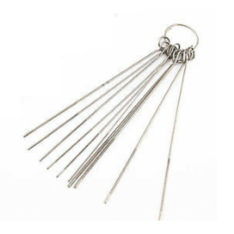 Carburetor Carbon Deposit Dirt Jet Cleaning Remove Needles Brush Tool