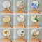 Chinese Style Round Hand Held Folding Silk Fan For Wedding Event Party GiftsJ Bj