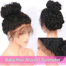 Hair Lace Frontal Wig Pre Plucked With Baby Hair Body Wave Natural Color Br