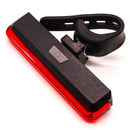 Bicycle Tail Light Bicycle Rear Warning Light Long Strip Cob Tail Light Wat